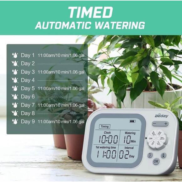 New: Automatic Plant Waterer Indoor Self Watering System for 15 Potted Plants - Picture 4 of 9
